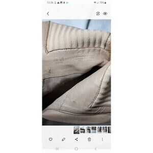 Sam Edelman Leone Women's Lug Sole Bootie - Sesame Color - size 6.5